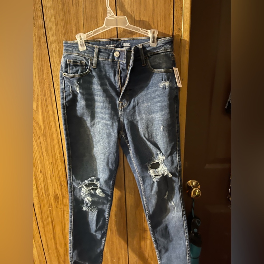 Blue jean pants